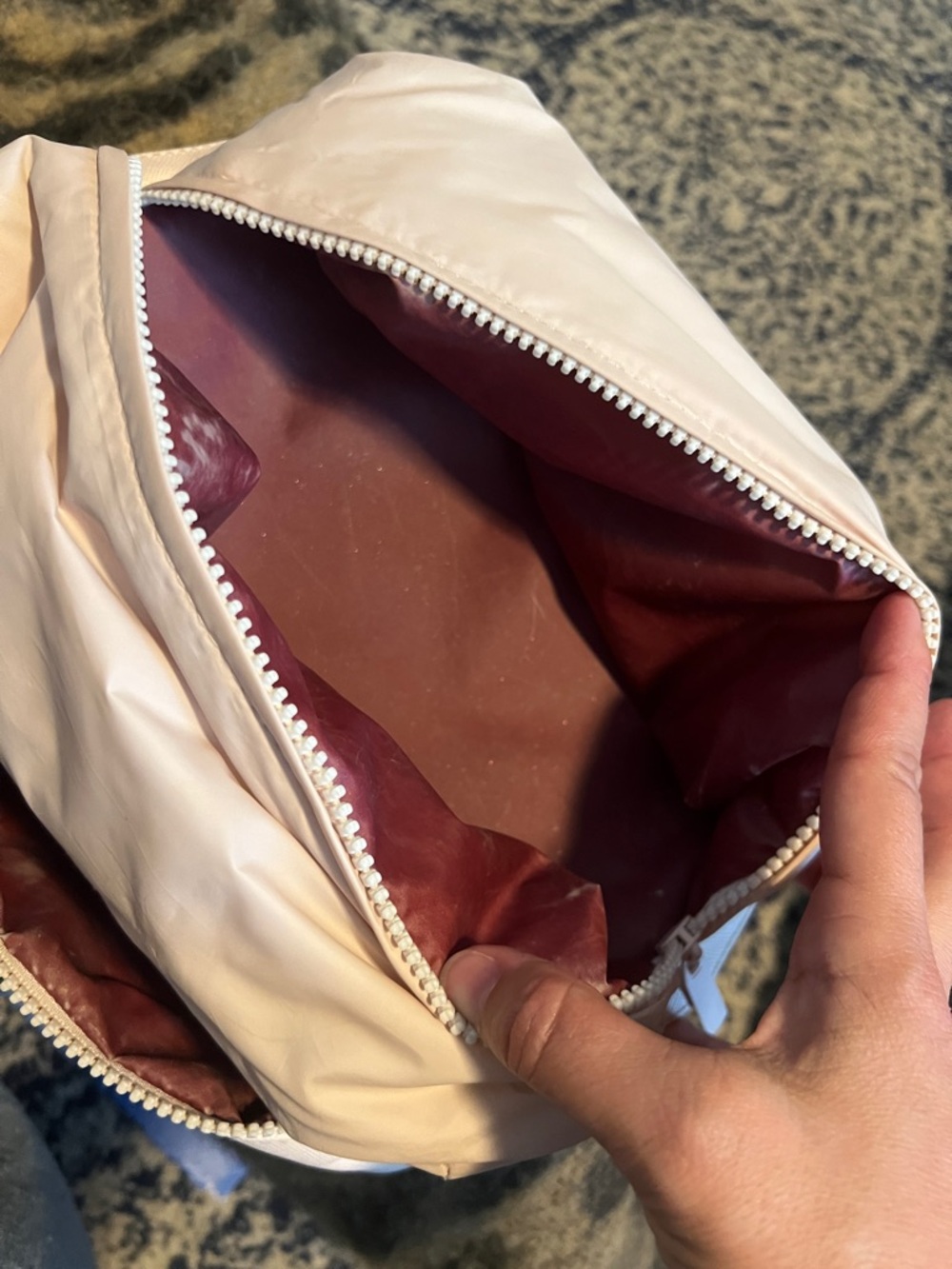Rare Beauty Blush Pink Cosmetic Pouch - Picture 5 of 5